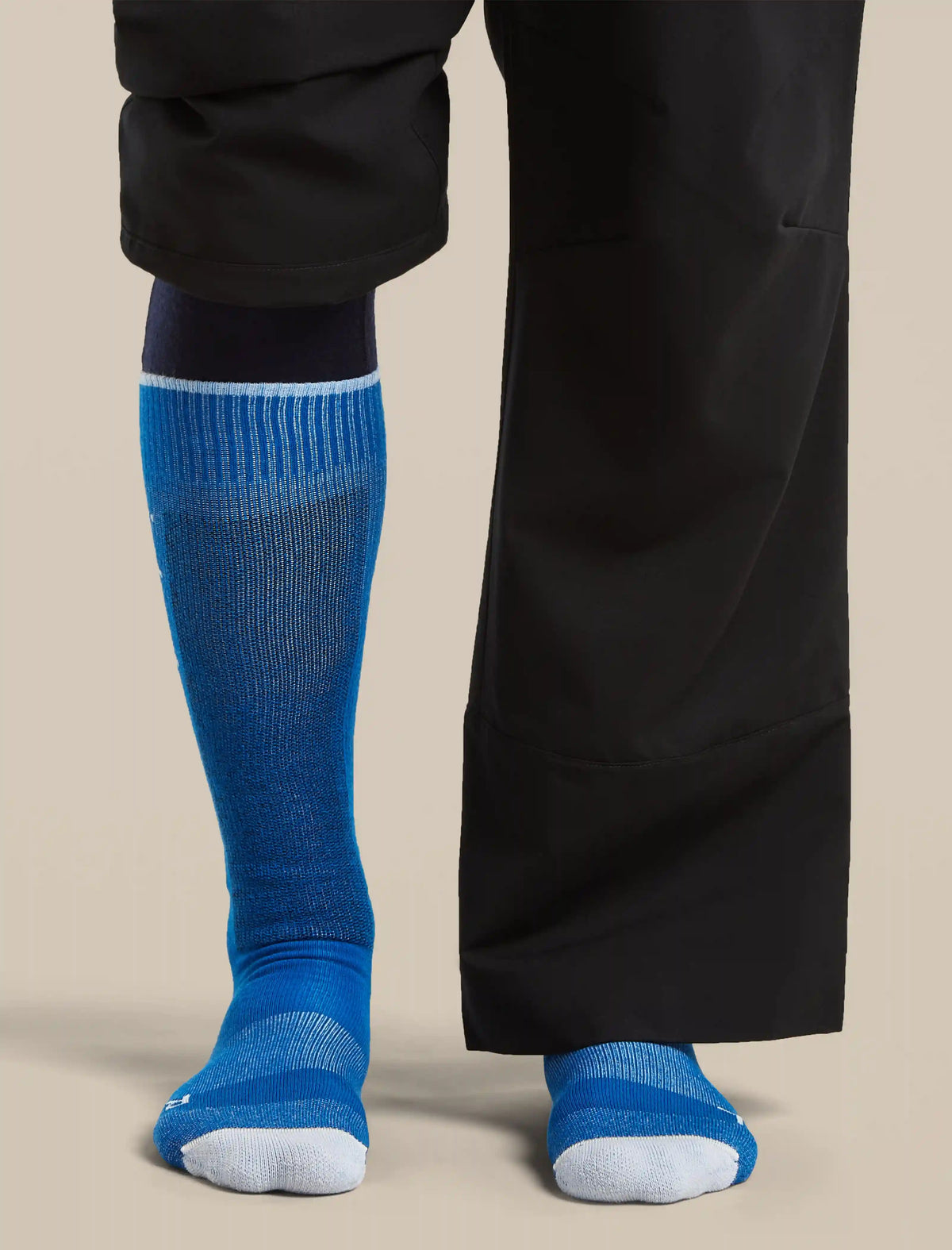 Men's Merino Blend Ski+ Light Over The Calf Socks