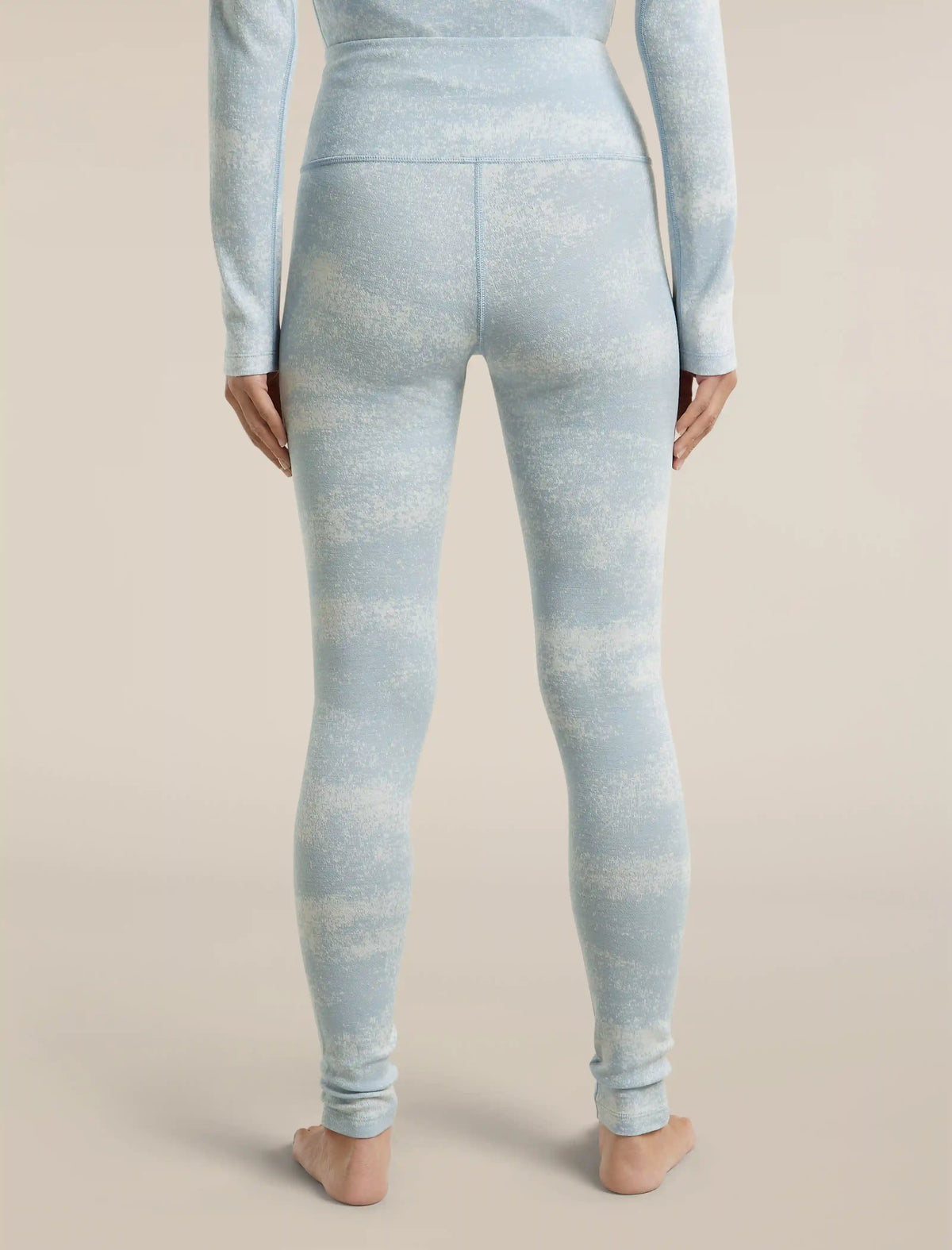 Women's Merino 260 Oasis Vertex High Rise Thermal Leggings Chillwave