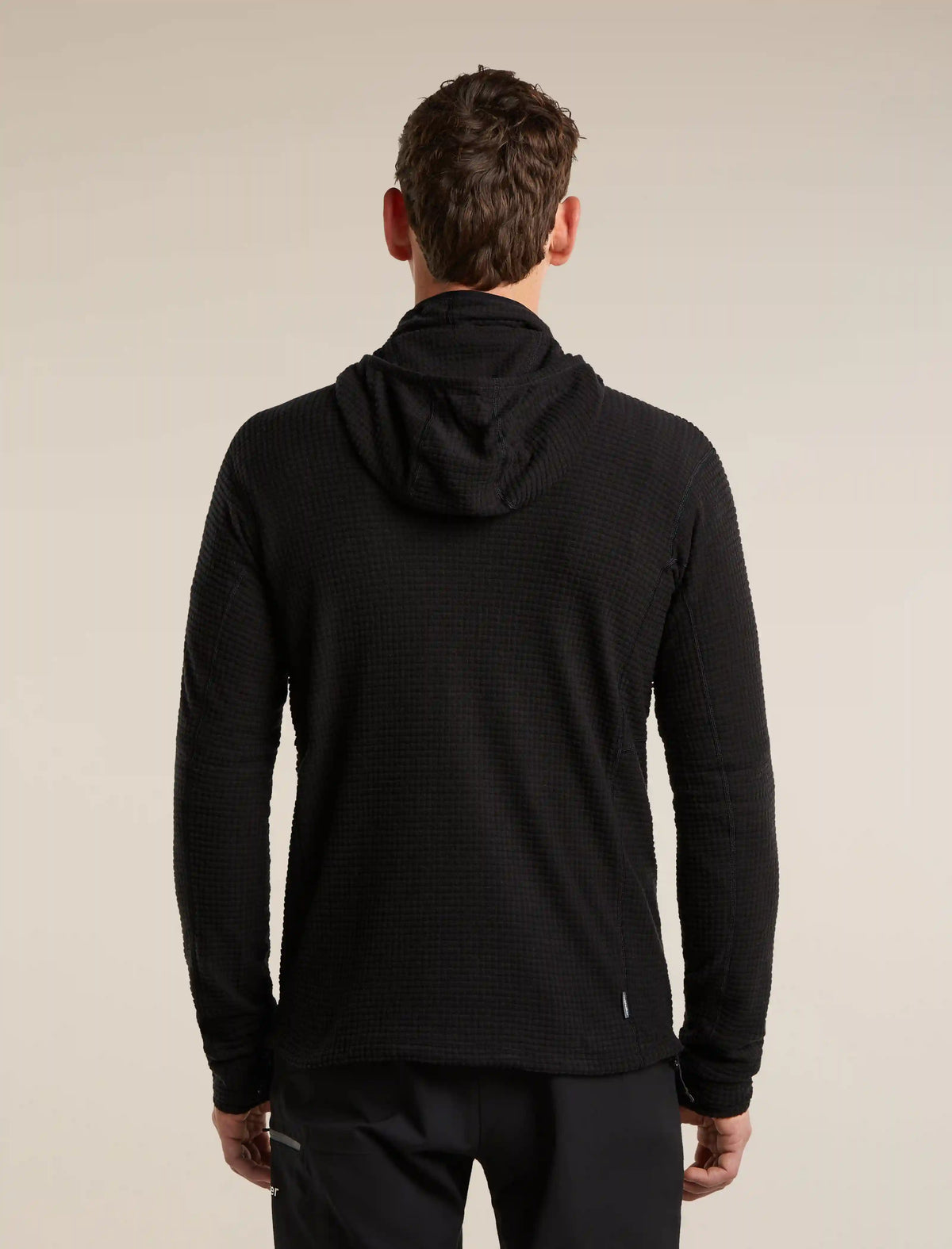 Men's Merino 400 RealFleece™ Grid Blackridge Pullover Hoodie