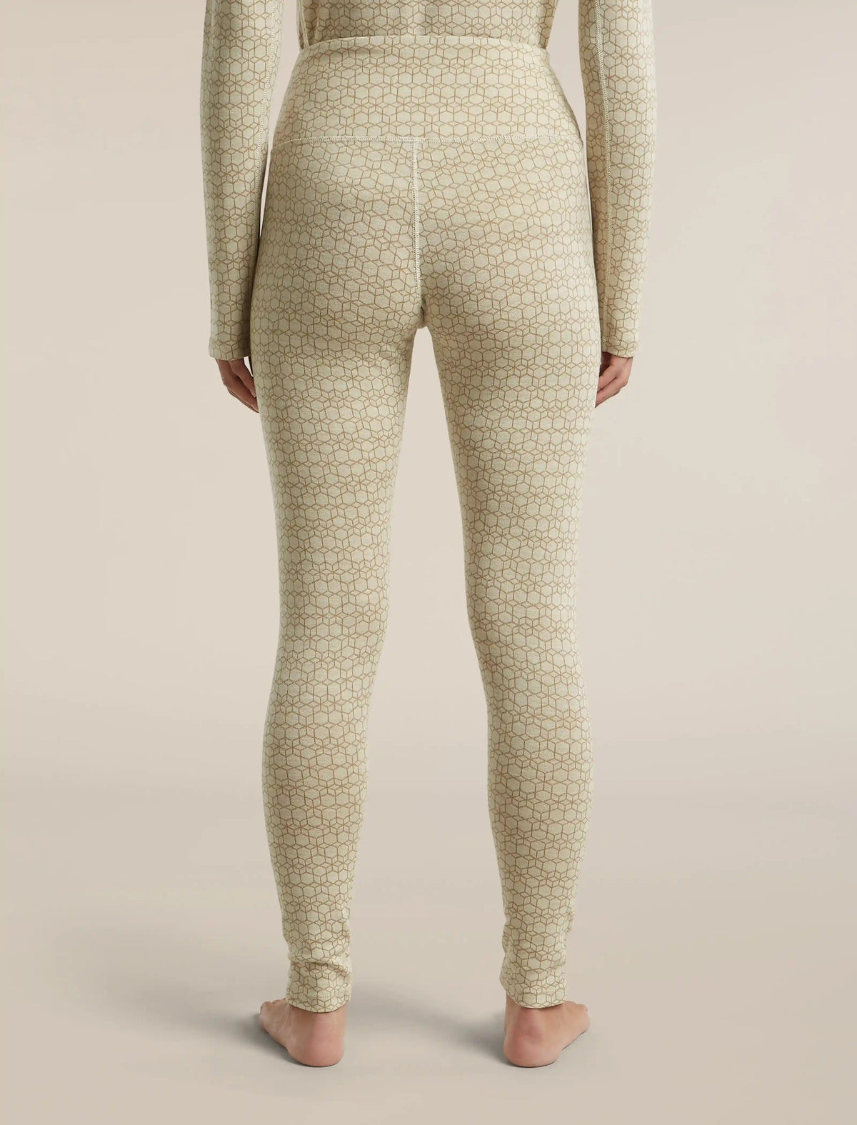 Women's Merino 260 Oasis Vertex High Rise Thermal Leggings Alpine Geo