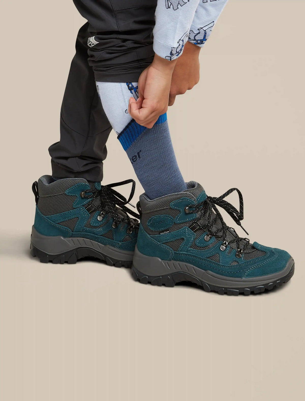 Kids' Merino Hike+ Light Crew Socks