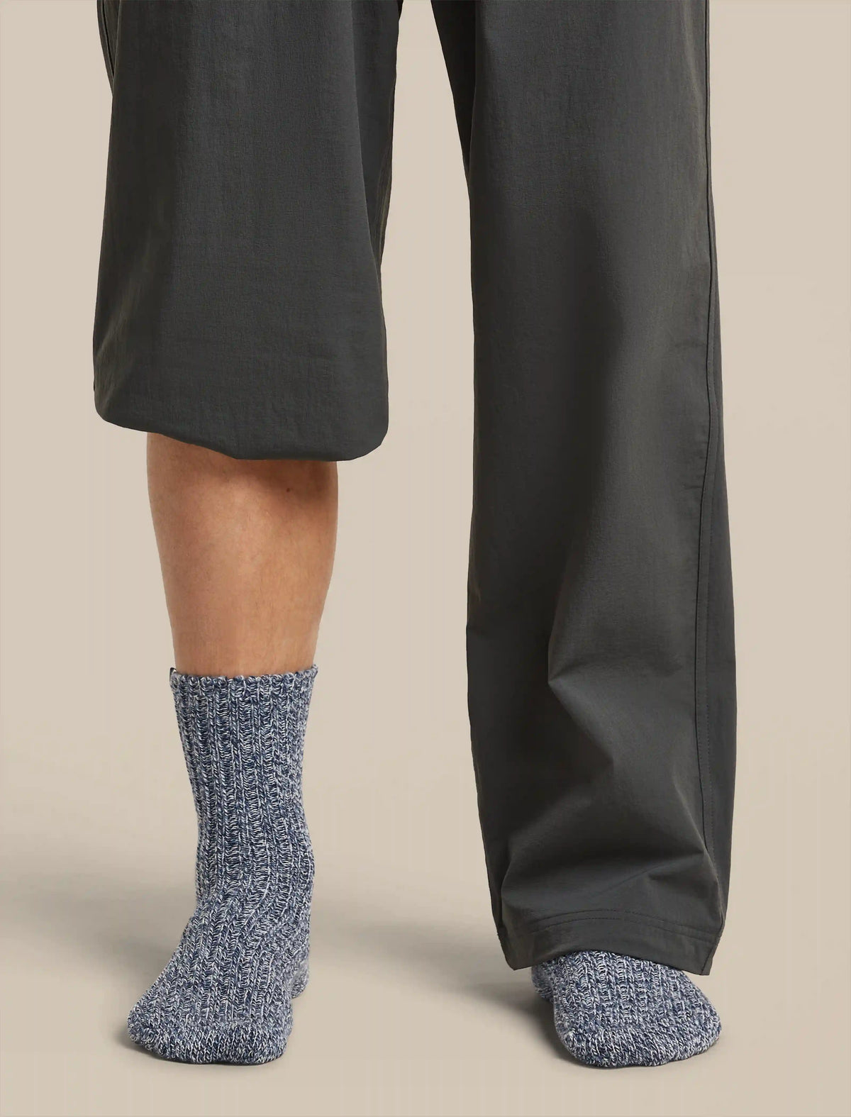 Unisex Merino Ski Lodge Crew Socks