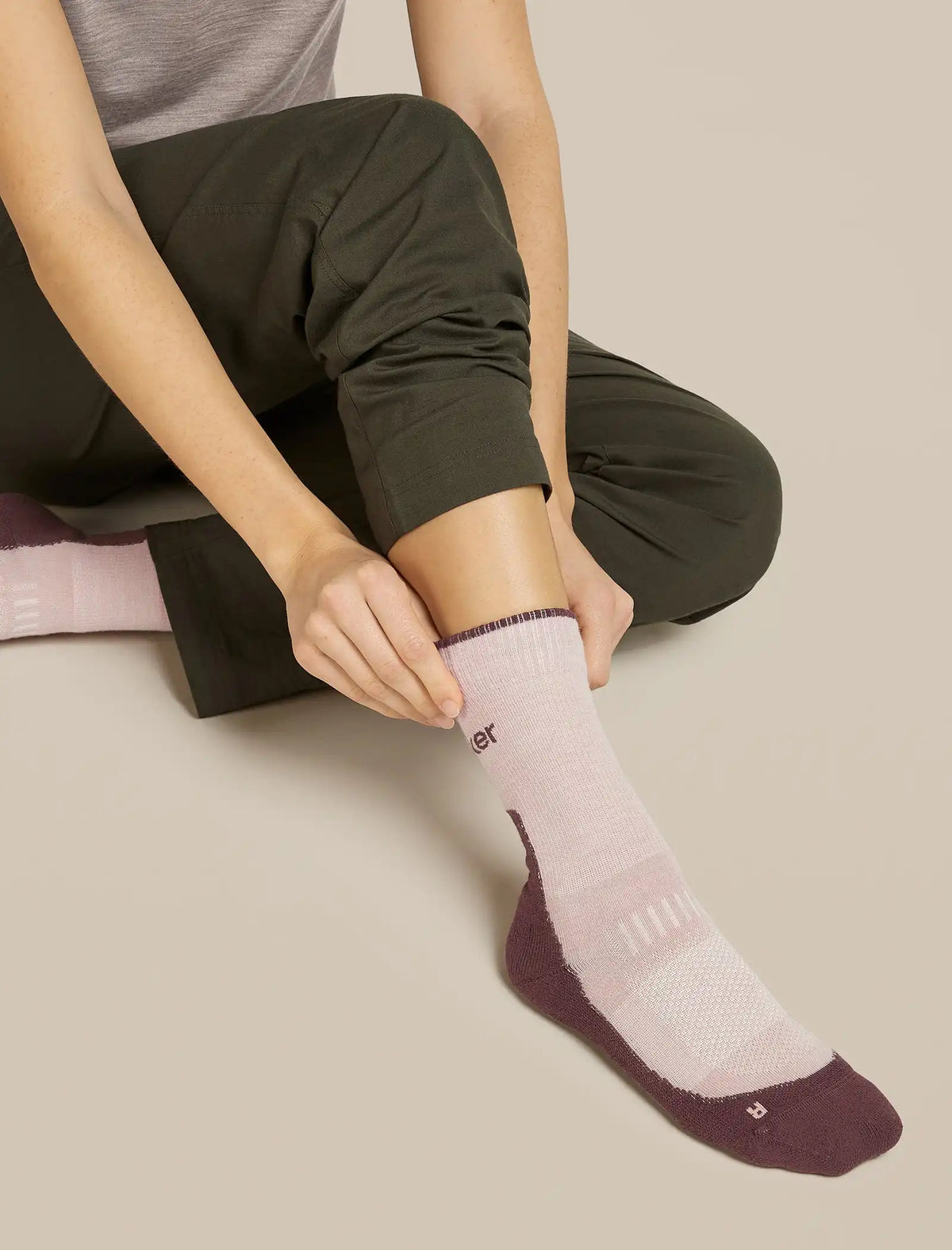 Women's Merino Hike+ Light Crew Socks