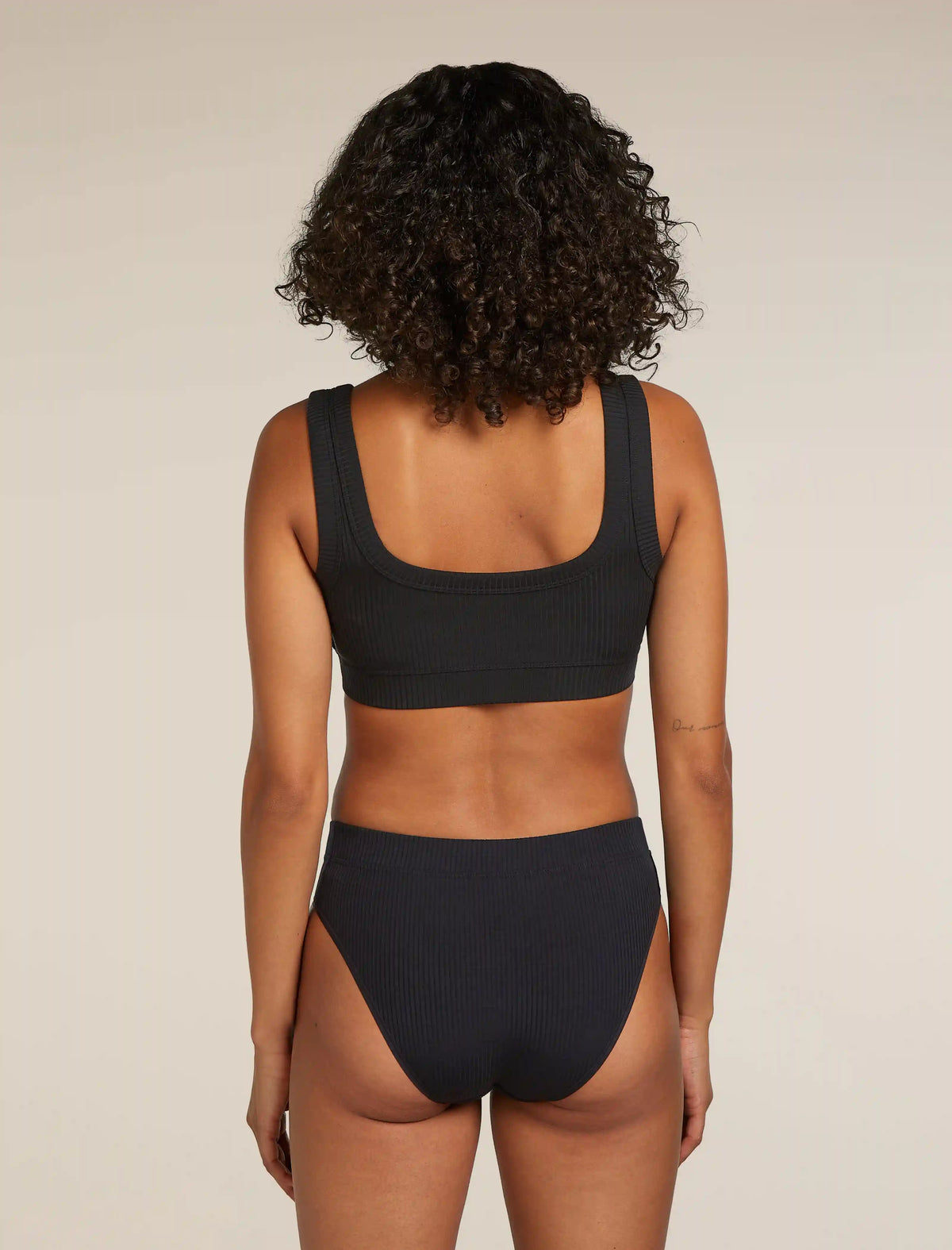 Women's Merino Blend Rib Lotus Bra