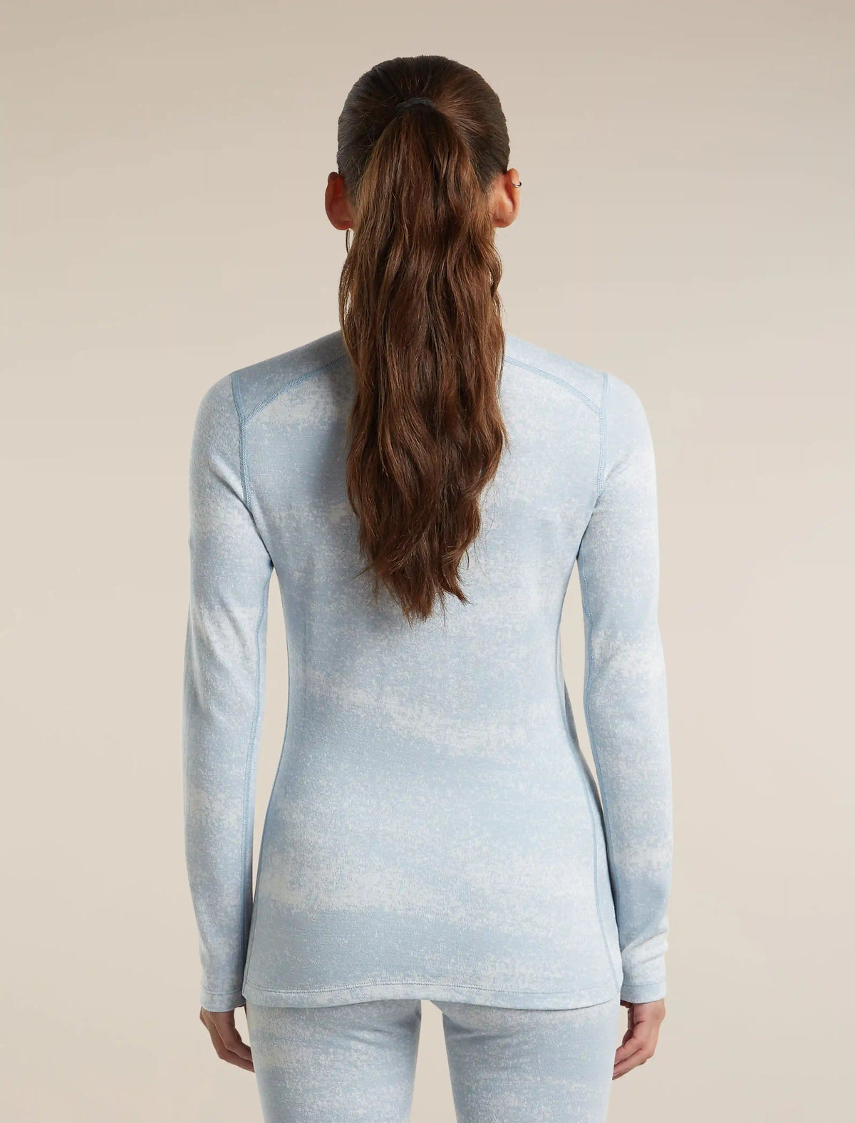 Women's Merino 260 Oasis Vertex Long Sleeve Thermal Half Zip Chillwave