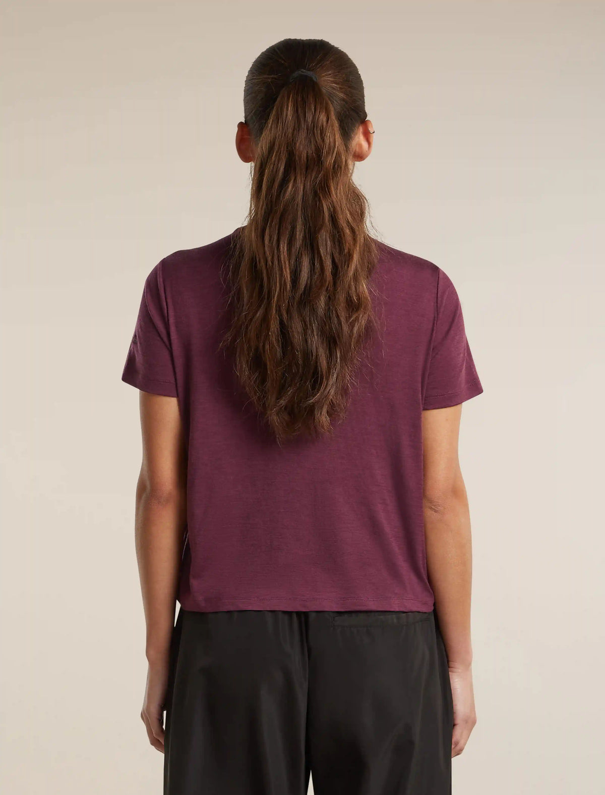 Women's Merino 150 Tech Lite Short Sleeve Crop Tee Great Heights